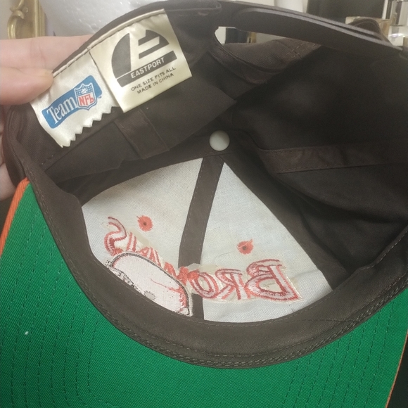 COPY - Vintage Cleveland Browns Team NFL Snapback Hat - Picture 7 of 8